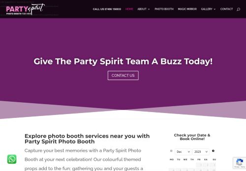 Party Spirit Photo Booth